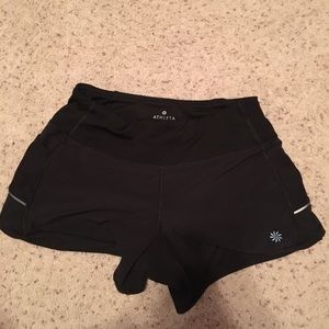 Athleta Black Racer Run Short